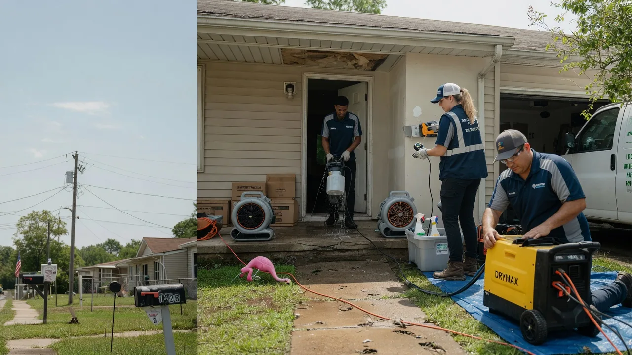 Storm Damage Water Removal in Revelo, KY near me